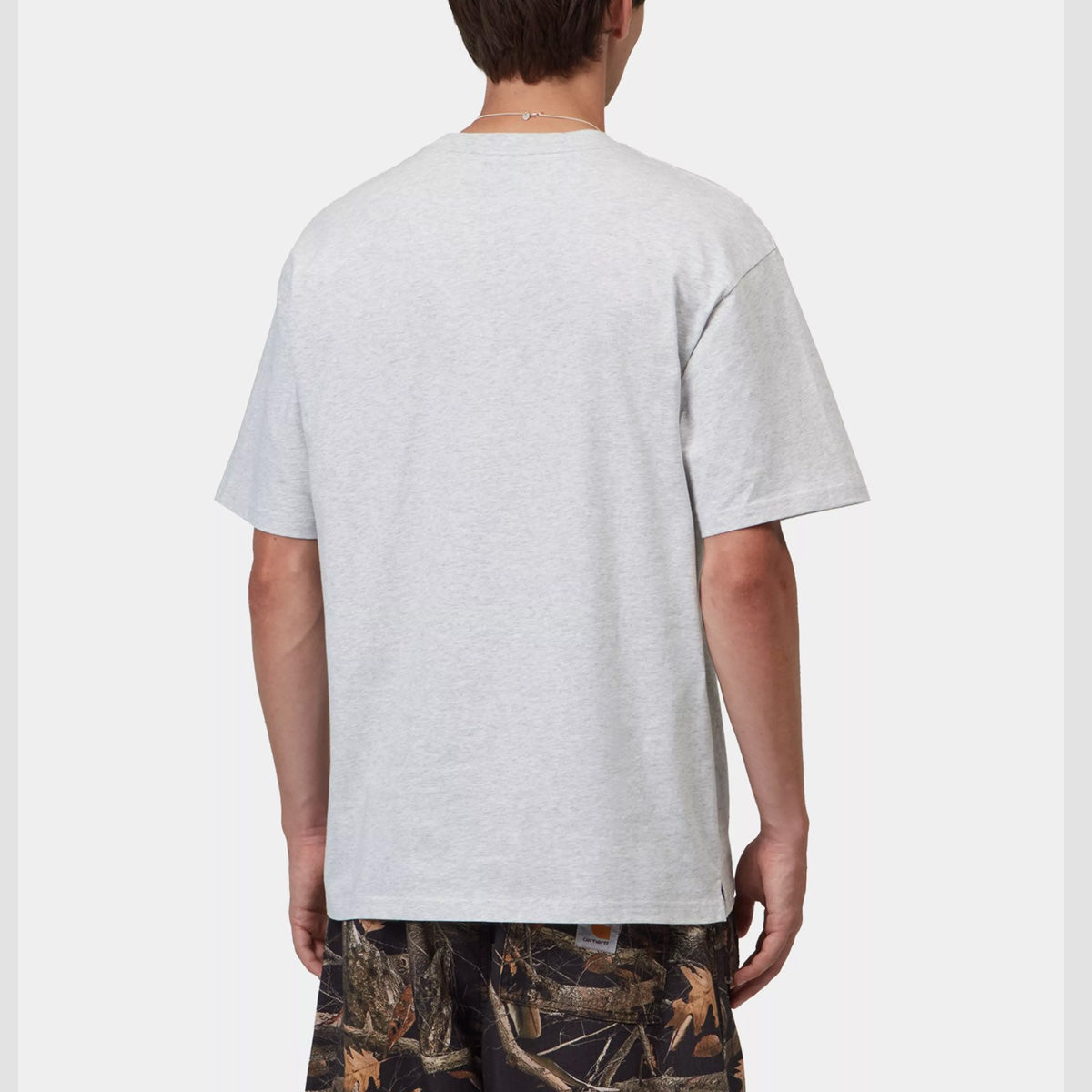 Carhartt WIP Madison T-Shirt Ash Heather/Black