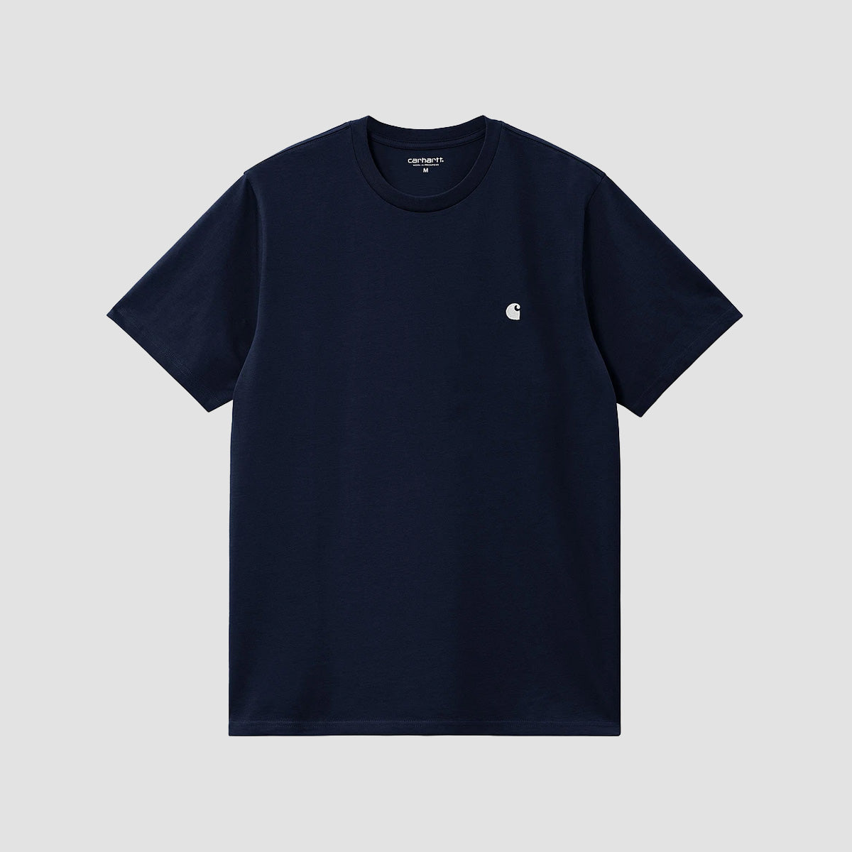Carhartt WIP Madison T-Shirt Dark Navy/White