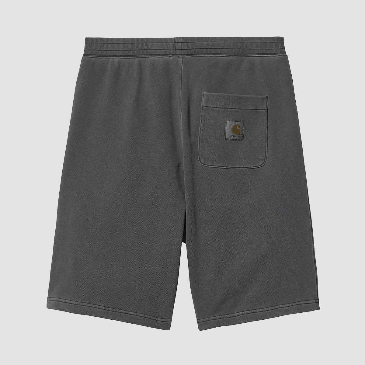Carhartt WIP Nelson Sweat Shorts Black Garment Dyed