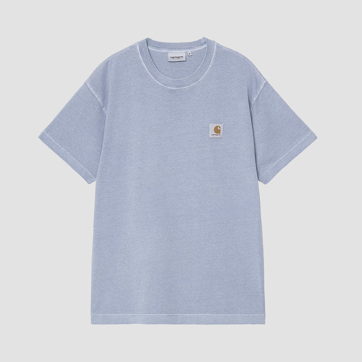Carhartt WIP Nelson T-Shirt Gentle Blue Garment Dyed