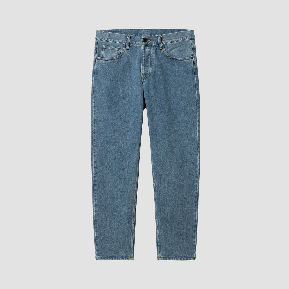 Carhartt WIP Newel Relaxed Tapered Jeans Blue Stone Bleached