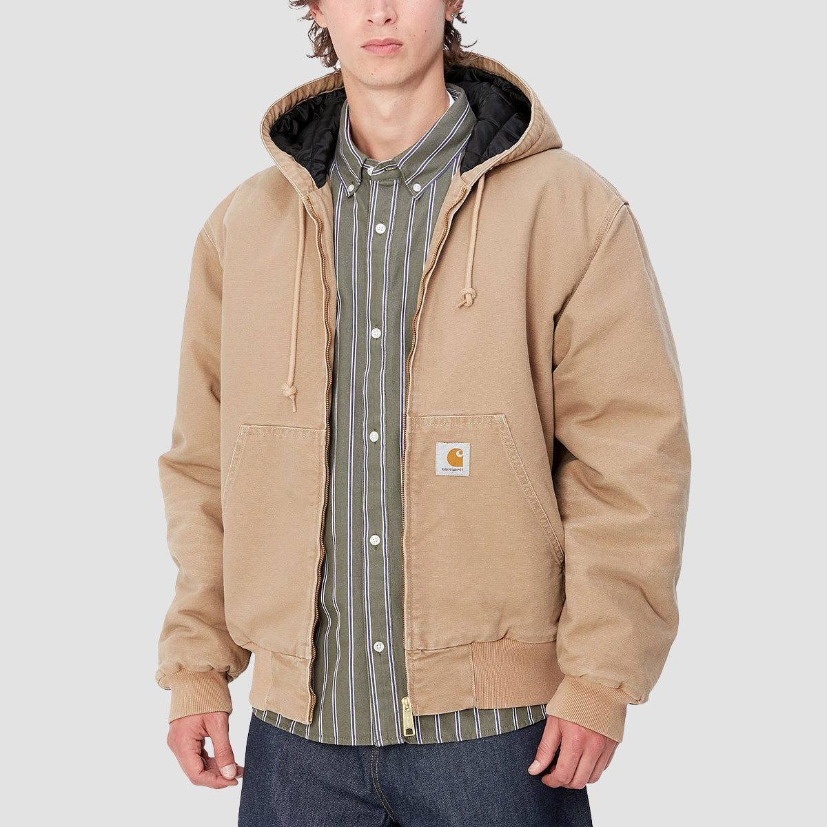 Carhartt WIP OG Active (Winter) Jacket Peanut Aged Canvas