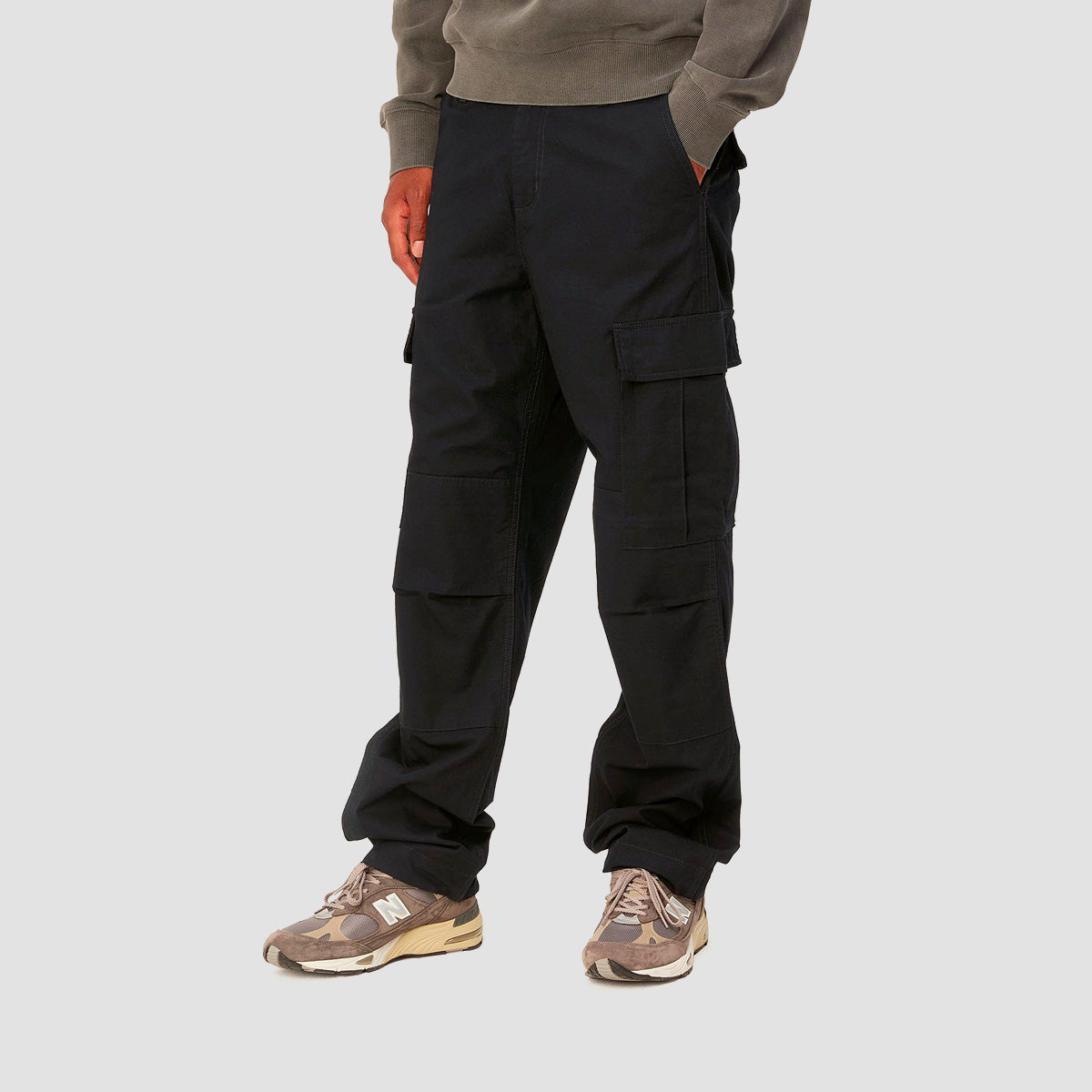 Carhartt WIP Regular Cargo Pants Black Rinsed