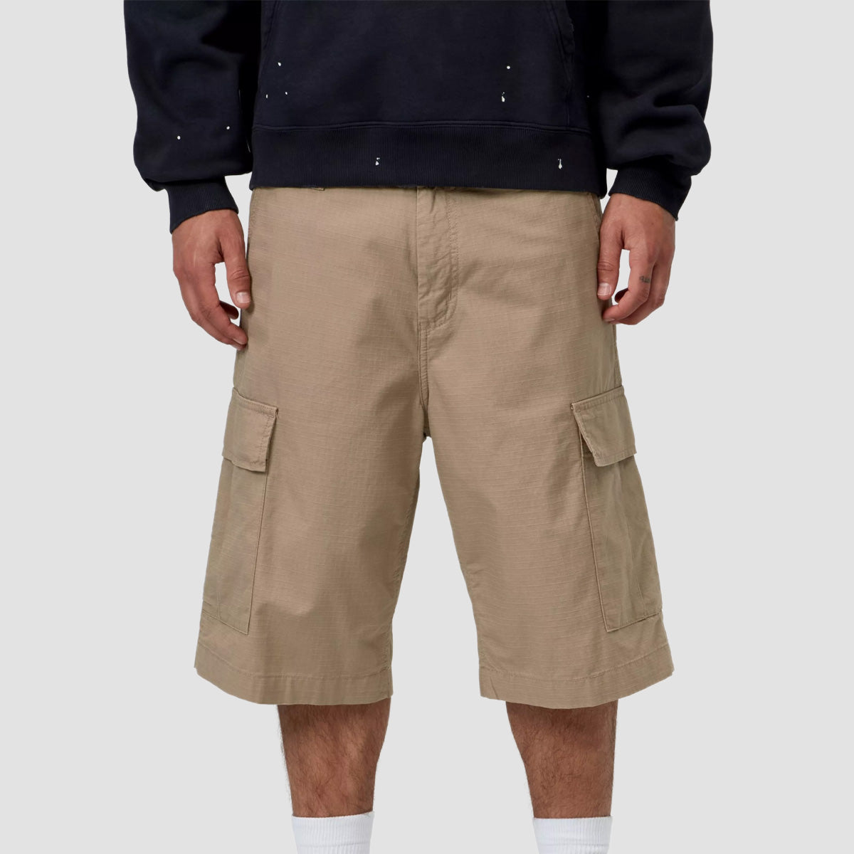 Carhartt WIP Regular Cargo Shorts Leather Rinsed