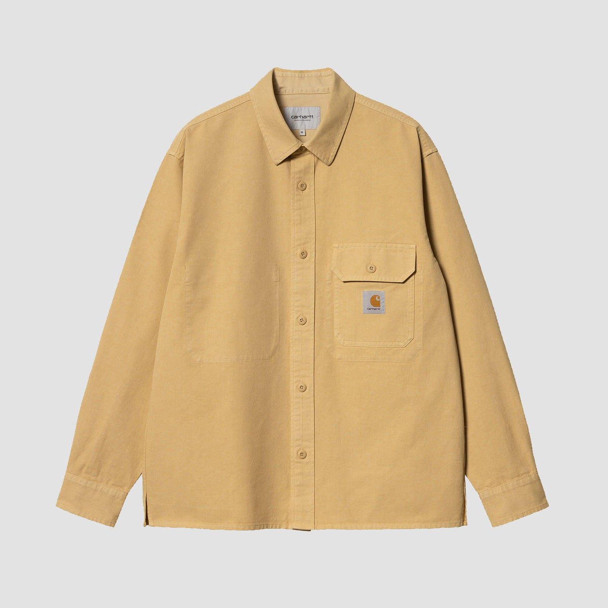 Carhartt WIP Reno Longsleeve Shirt Jac Bourbon Garment Dyed