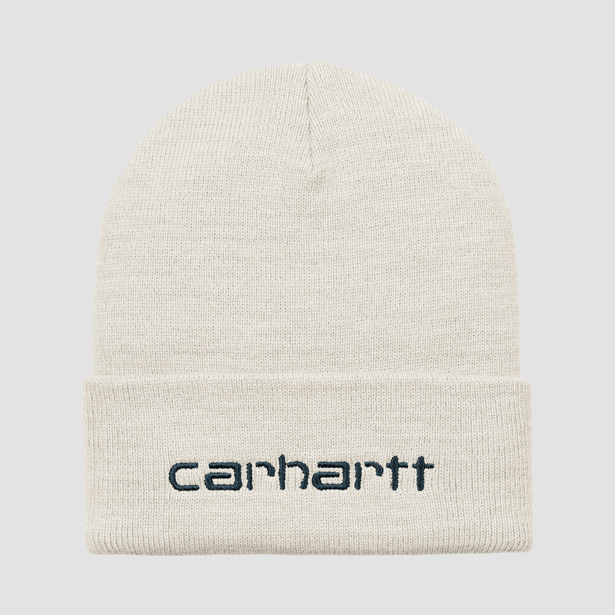 Carhartt WIP Script Beanie Wax/Duck Blue