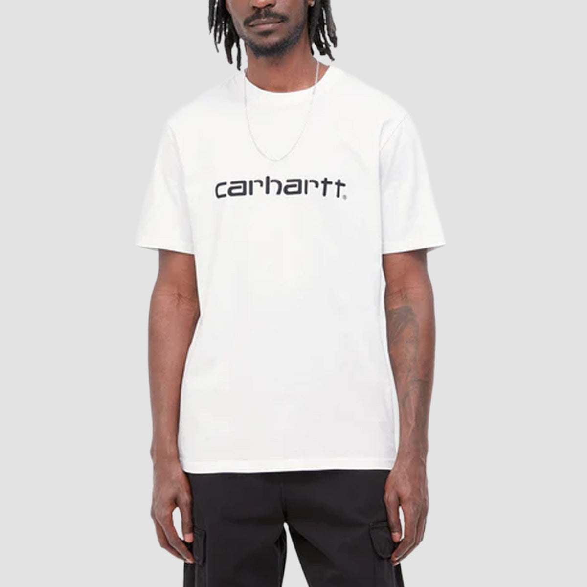 Carhartt WIP Script T-Shirt White/Black