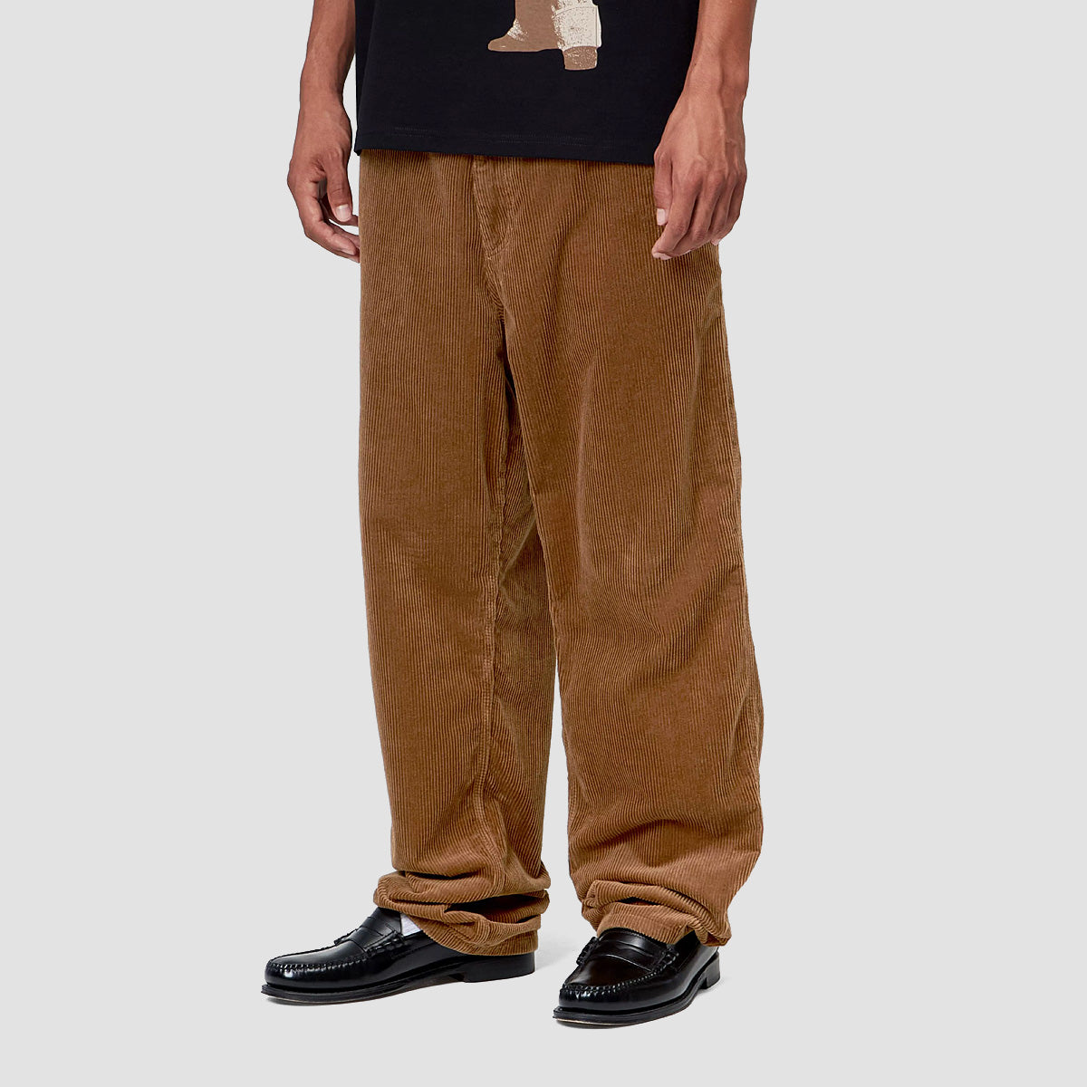 Carhartt WIP Simple Corduroy Pants WIP H Brown Rinsed