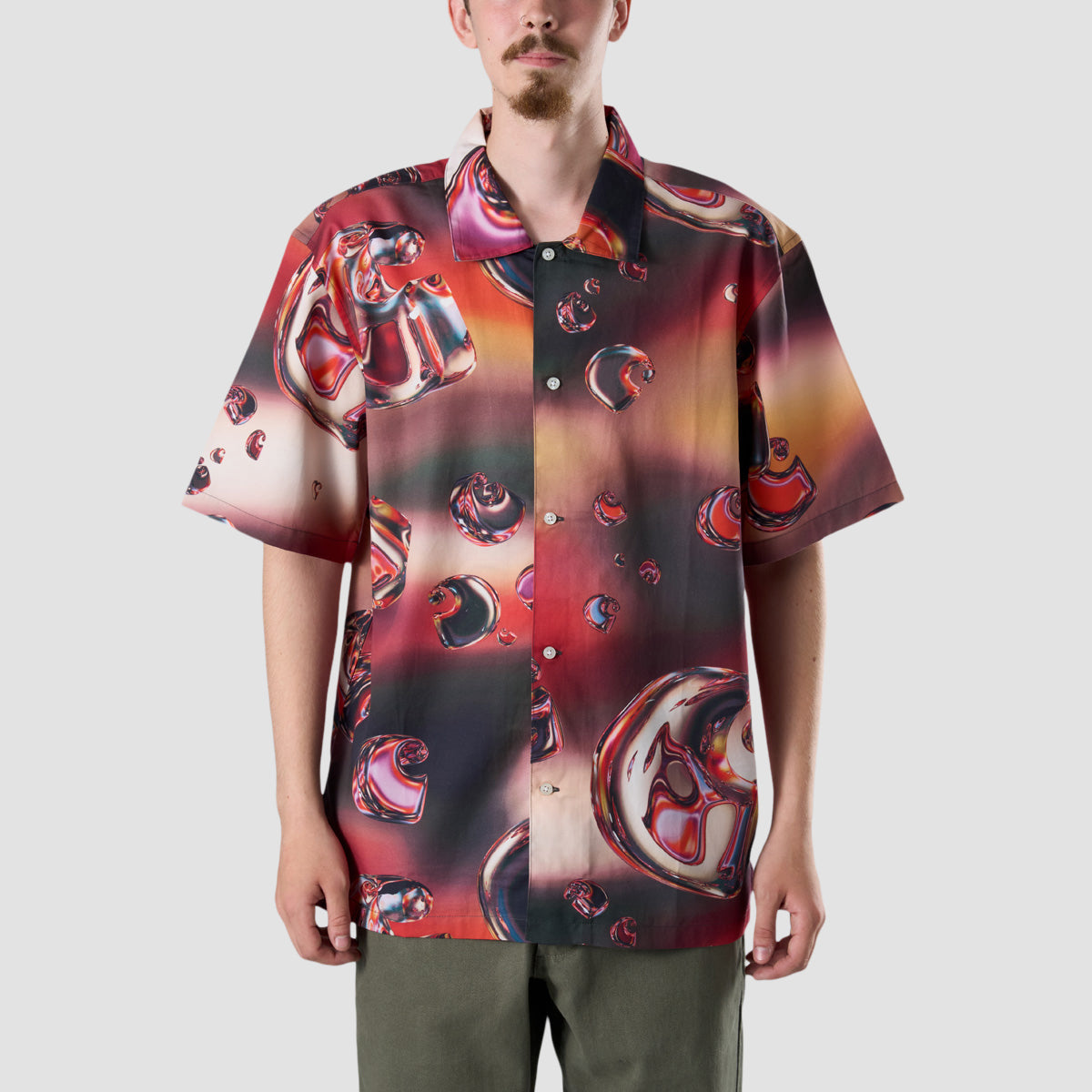 Carhartt WIP Solar Chrome Short Sleeve Shirt Solar Chrome