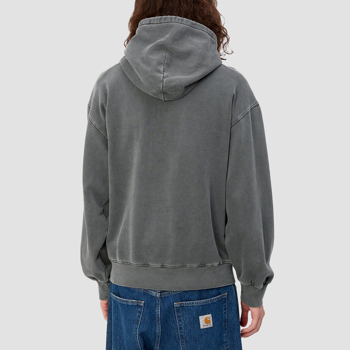 Carhartt WIP Vista Pullover Hoodie Graphite Garment Dyed