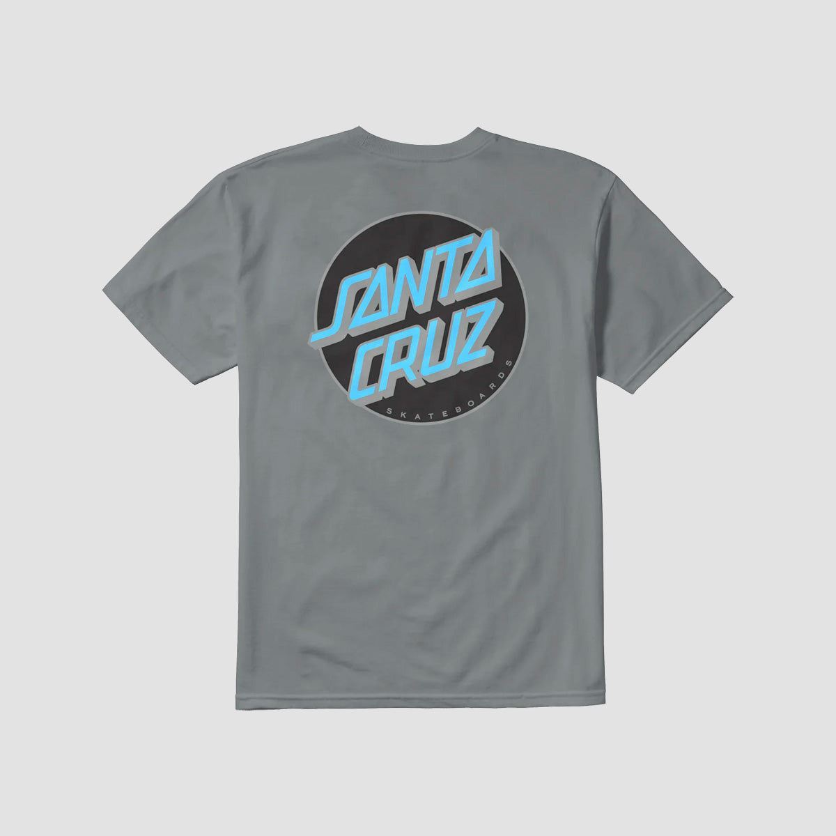 Etnies X Santa Cruz Retro Dot T-Shirt Charcoal
