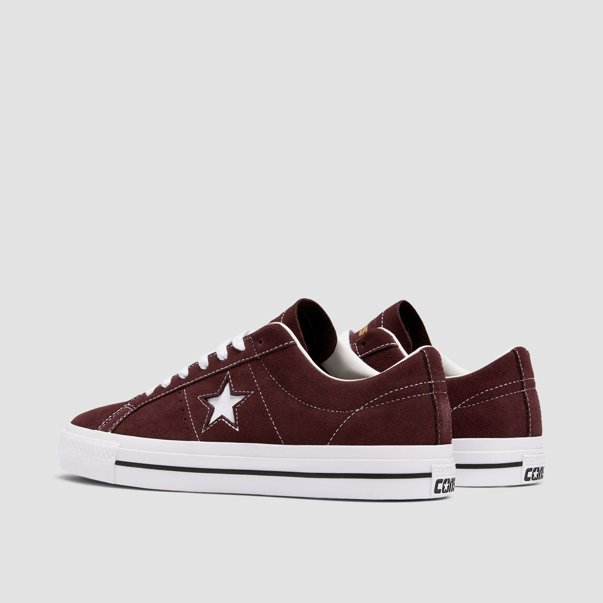 Converse One Star Pro Shoes - Bloodstone/White/Black