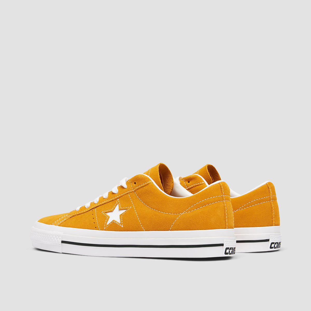 Converse One Star Pro Shoes - Sunflower Gold/White/Black