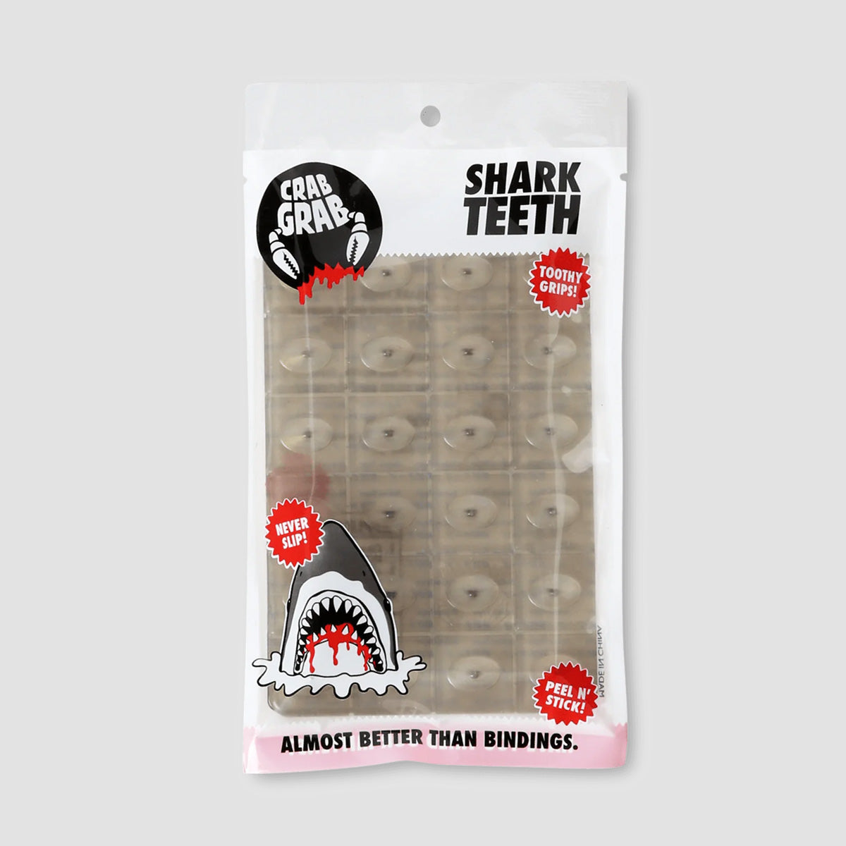 Crab Grab Shark Teeth Stomp Pad x1 Smoke