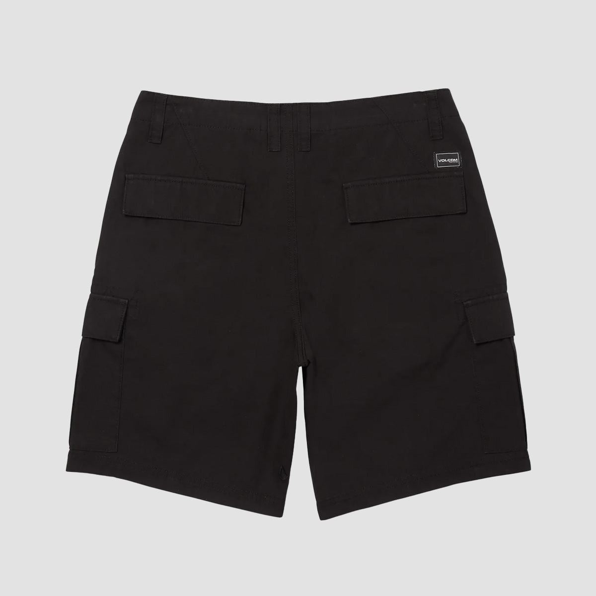 Volcom March Cargo Shorts Black