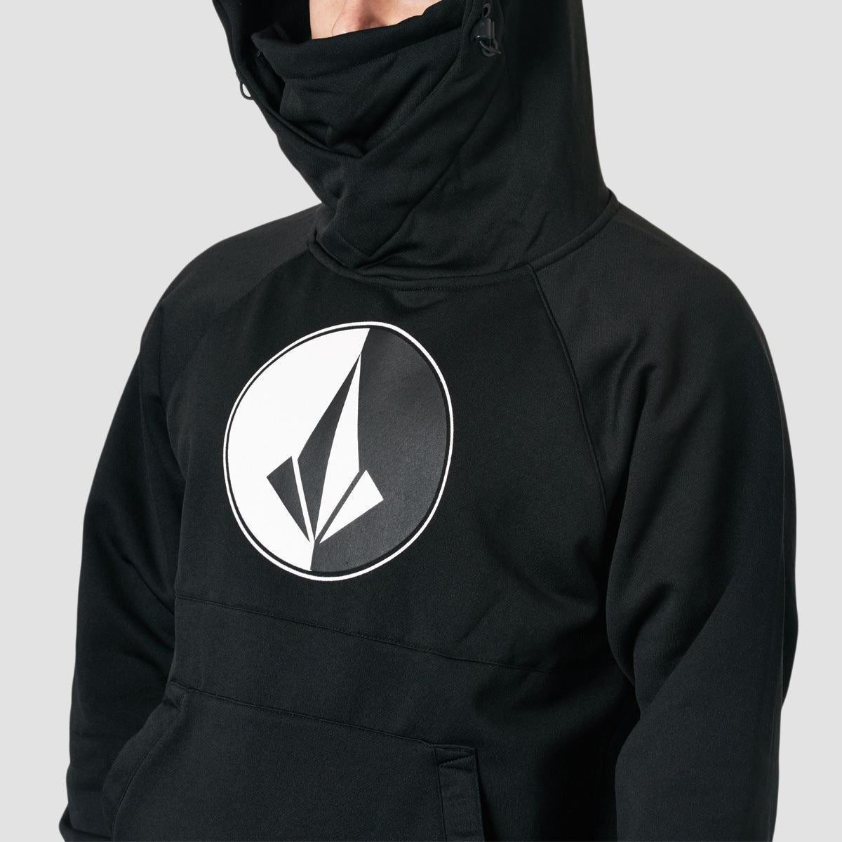 Volcom Hydro Riding Pullover Snow Hoodie Black