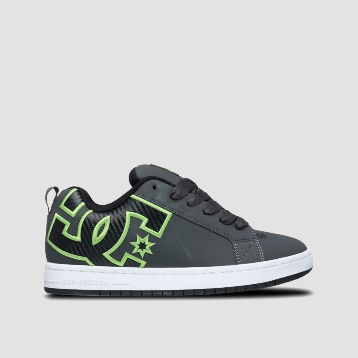 DC Court Graffik Shoes - Grey/Black/Green