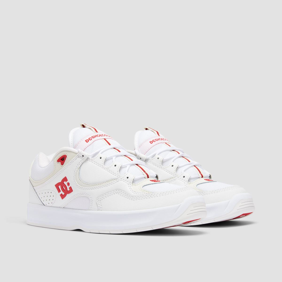 DC Kalynx Zero Shoes - White/Red