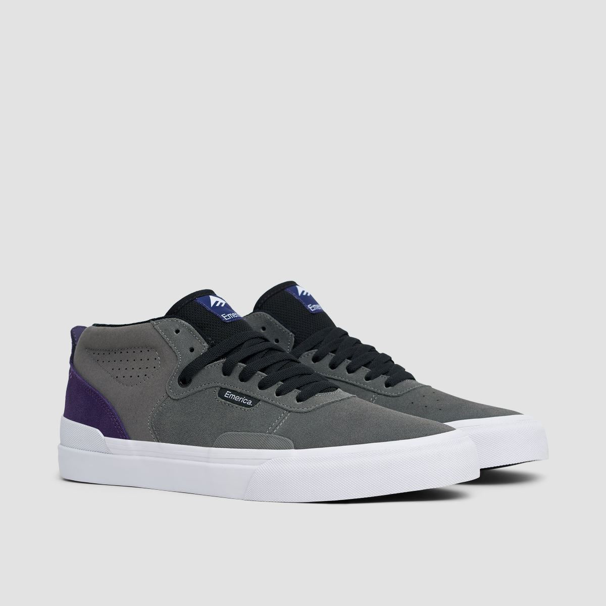 Emerica Pillar Shoes - Grey/Purple