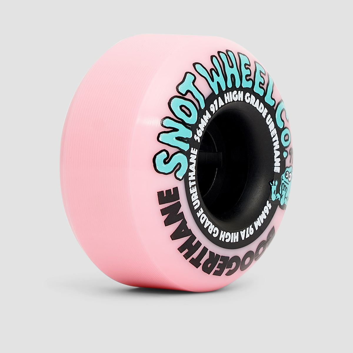 Snot Team 97A Skateboard Wheels Pale Pink/Black 56mm