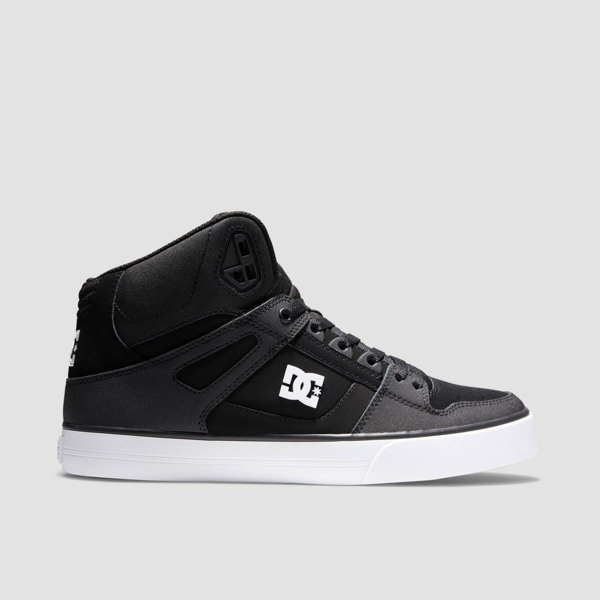 DC Pure High-Top WC Shoes - Black/Black/White