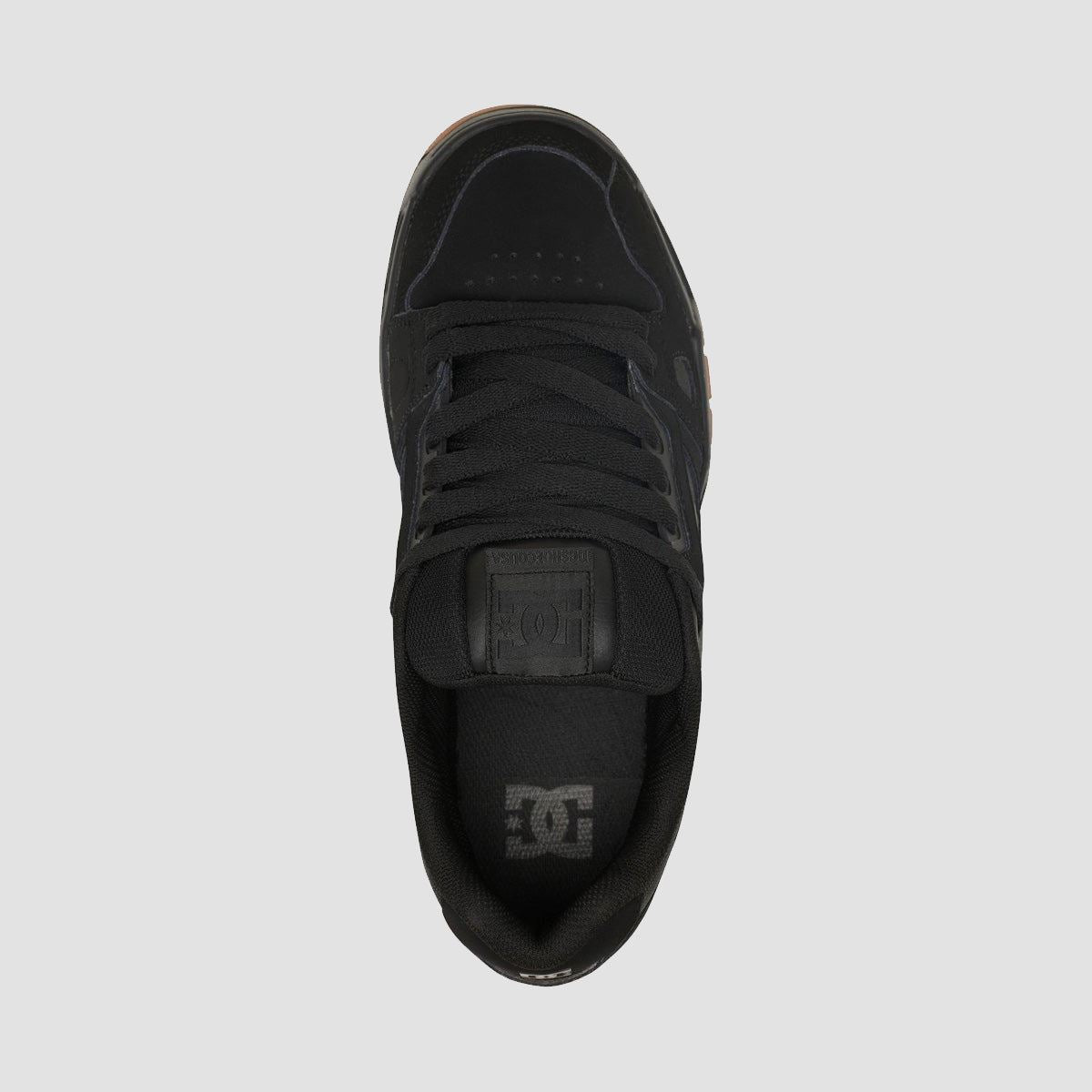 DC Stag Shoes - Black/Gum