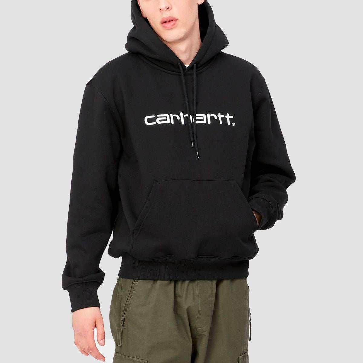 Carhartt WIP Carhartt Pullover Hoodie Black/White
