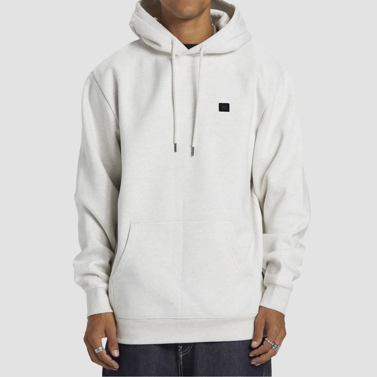 DC 1994 Pullover Hood Snow Heather