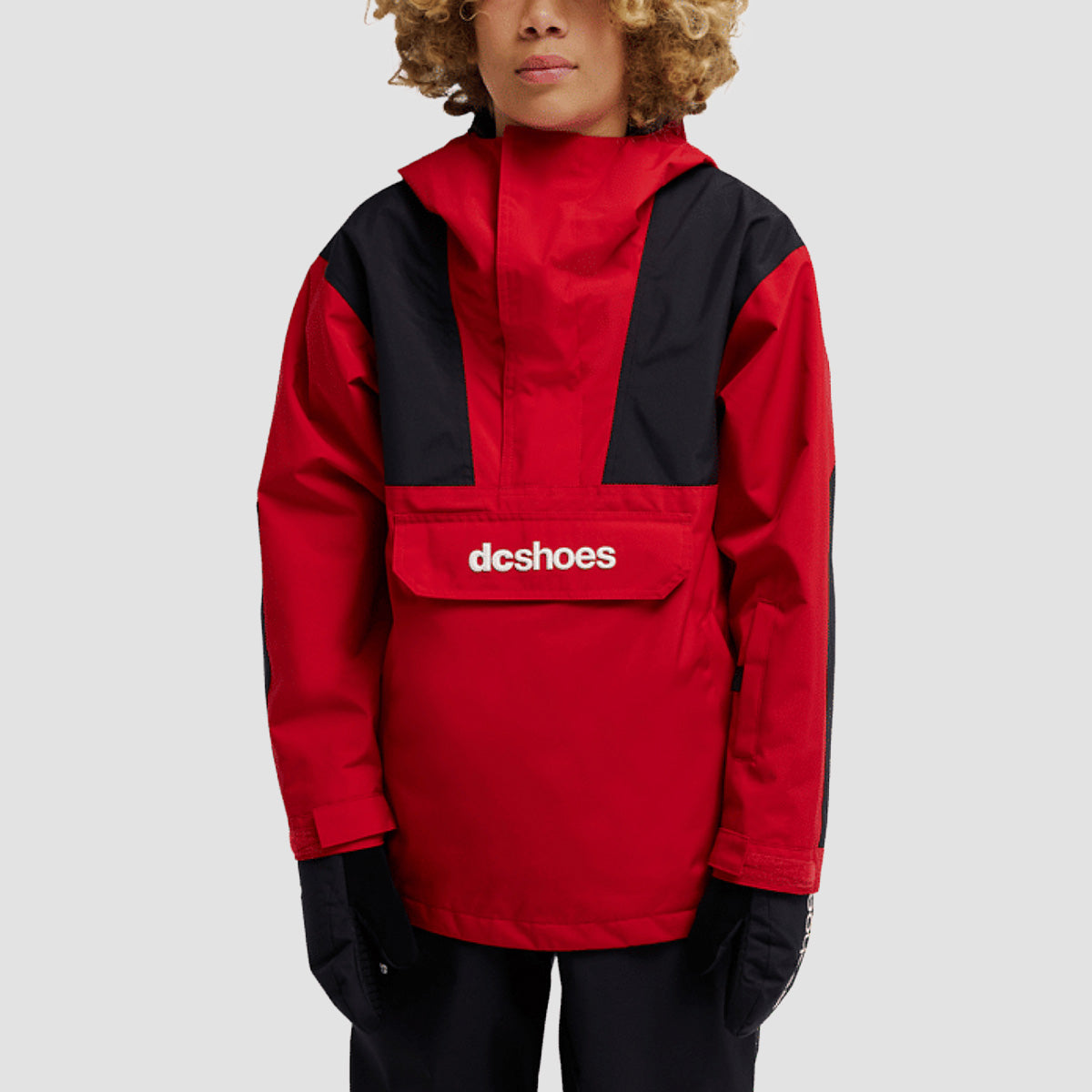 DC 43 10K Pullover Snow Jacket Chili Pepper - Kids