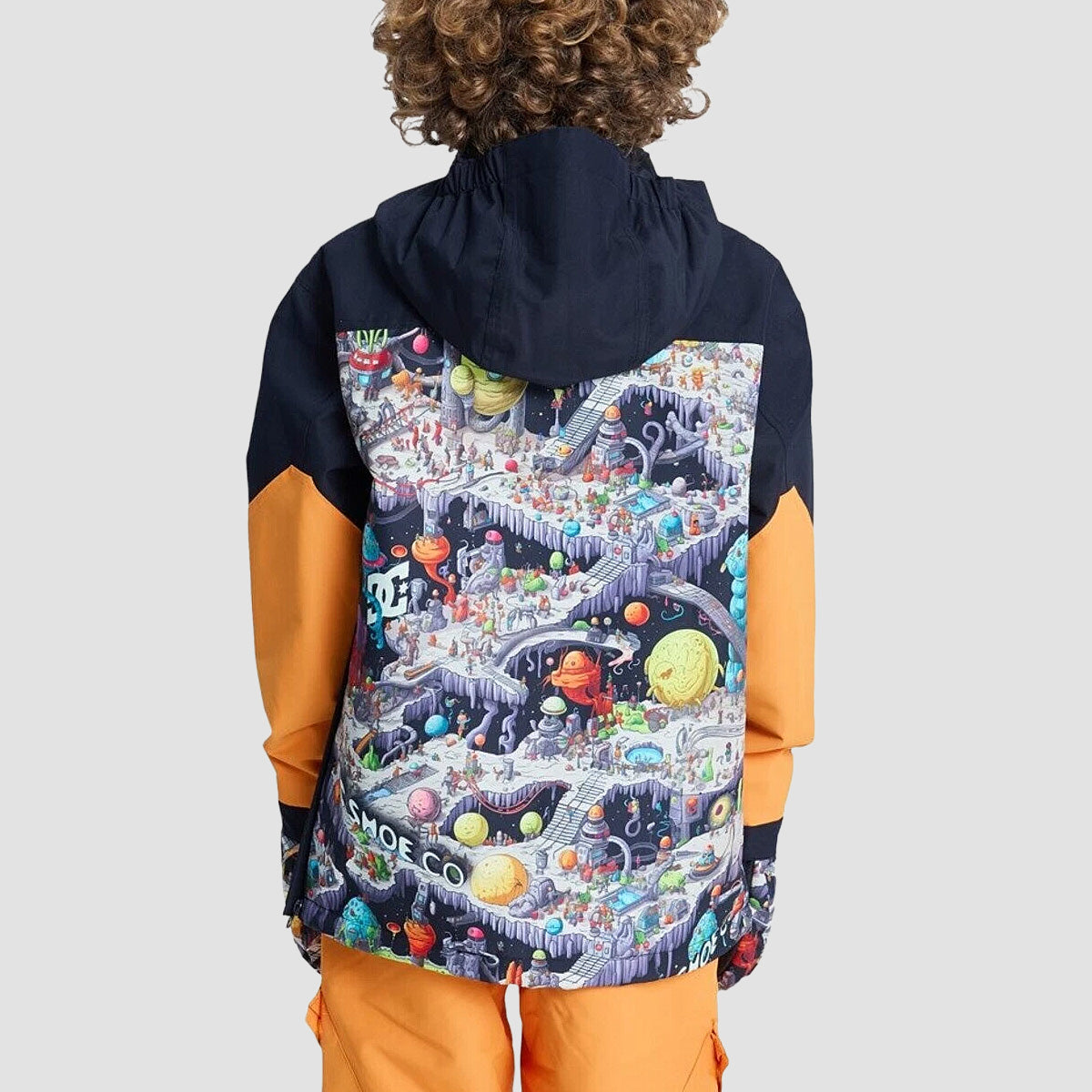 DC 43 Snow Jacket Outer World Black - Kids