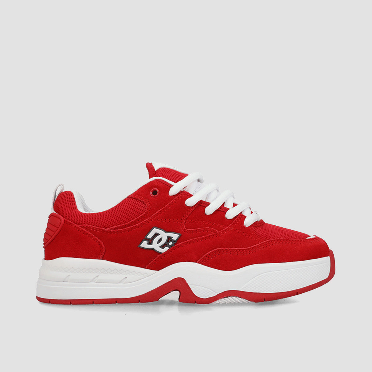 DC Ascend LE Shoes - Red/White