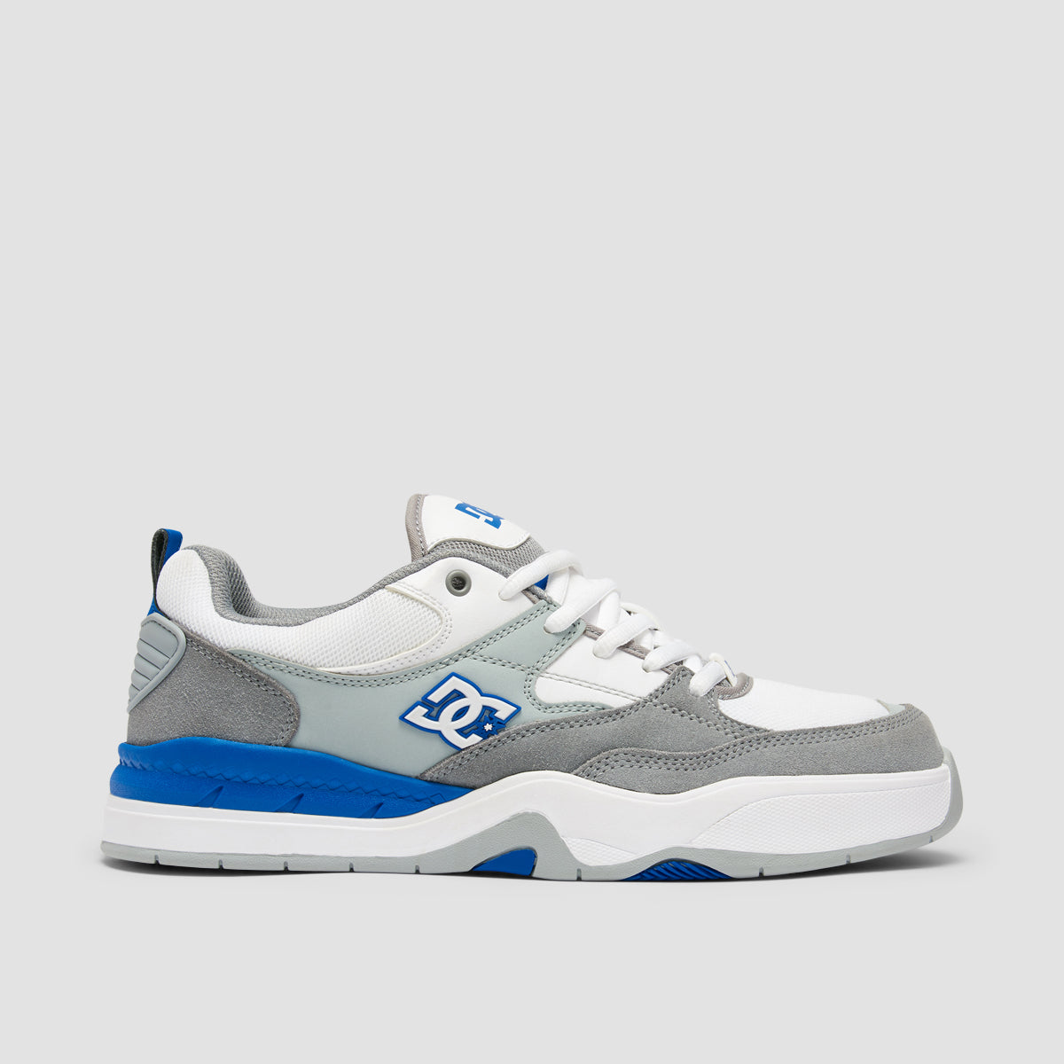 DC Ascend Shoes - White/Grey/Blue