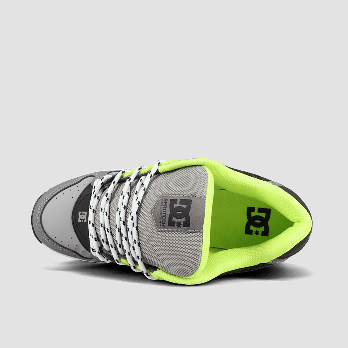 DC AT-2 Shoes - Grey/Black/Lime