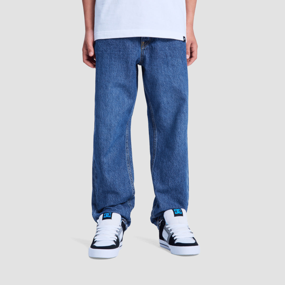 DC Baggy Jeans Stone Indigo - Kids