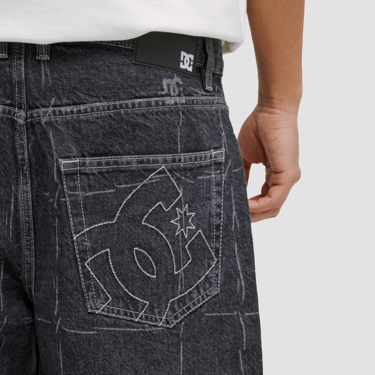 DC Baggy Jeans Wired 32 Black