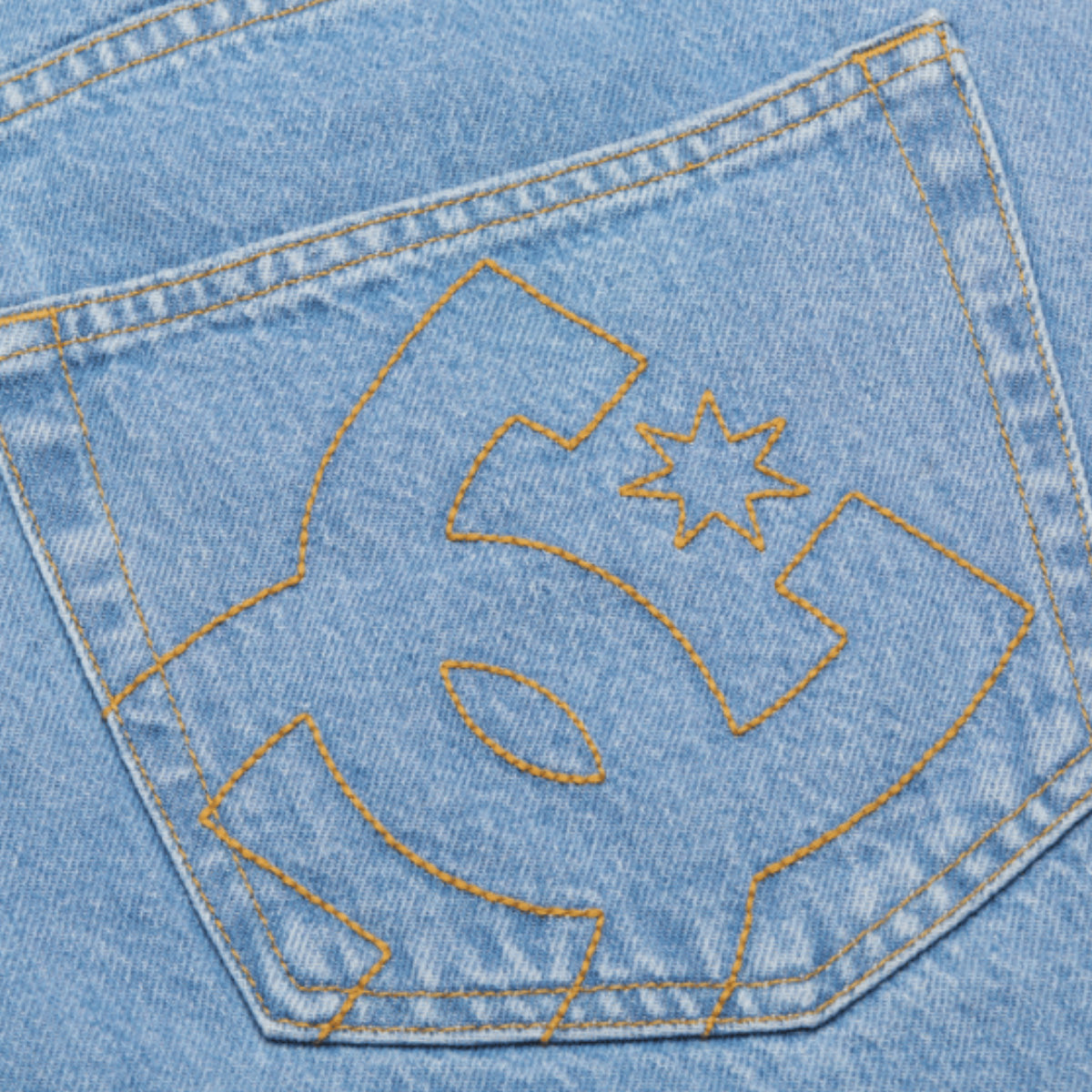 DC Barrel Fit Jeans Indigo Light