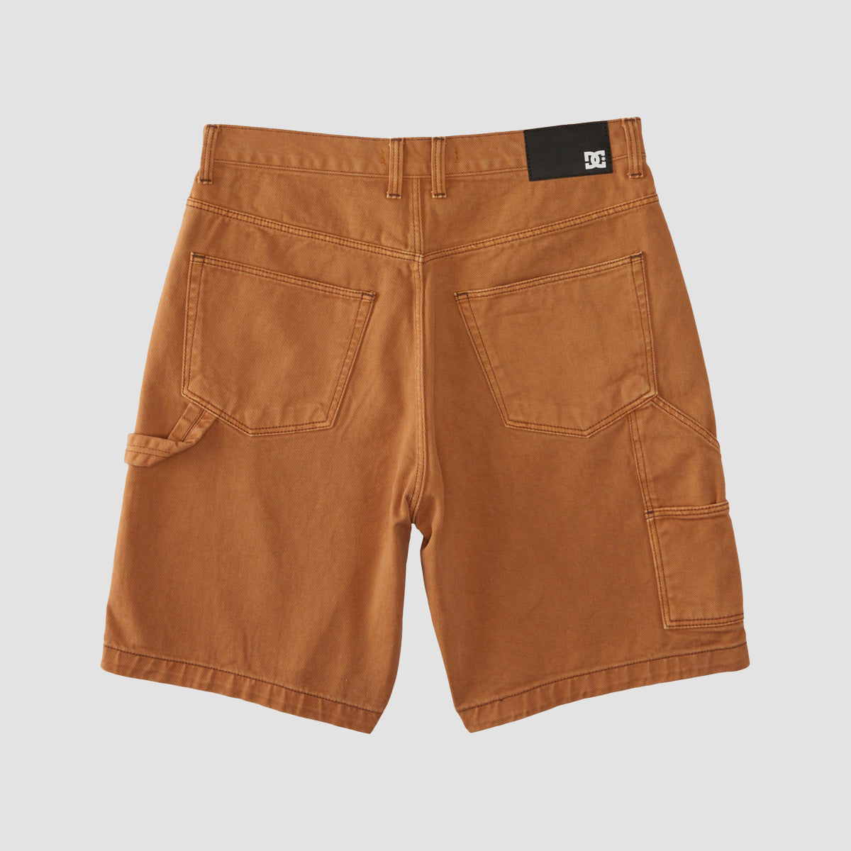 DC Carpenter Baggy Shorts RBO Brown Overdye