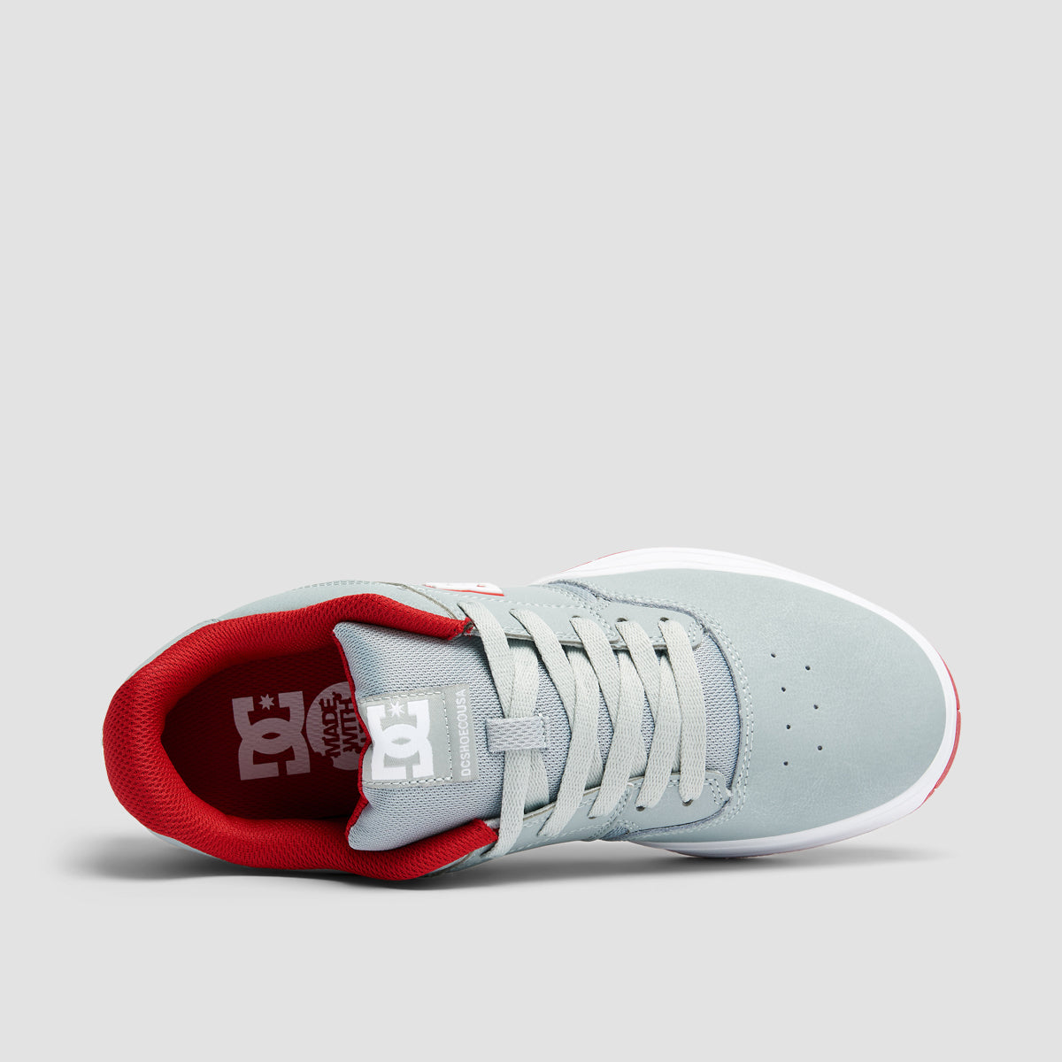 DC Central Shoes - Grey/Red