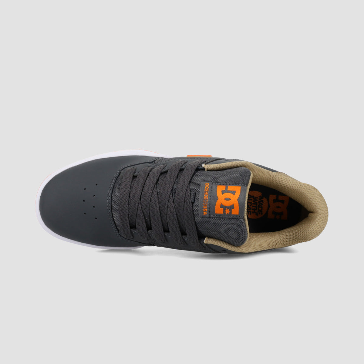 DC Central Shoes - Grey/Tan/Orange