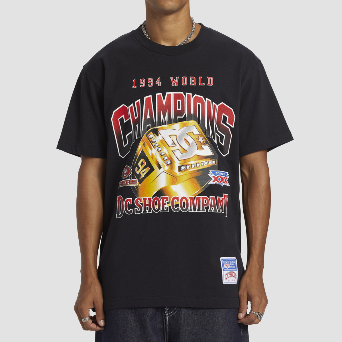 DC Champion Ring T-Shirt Black