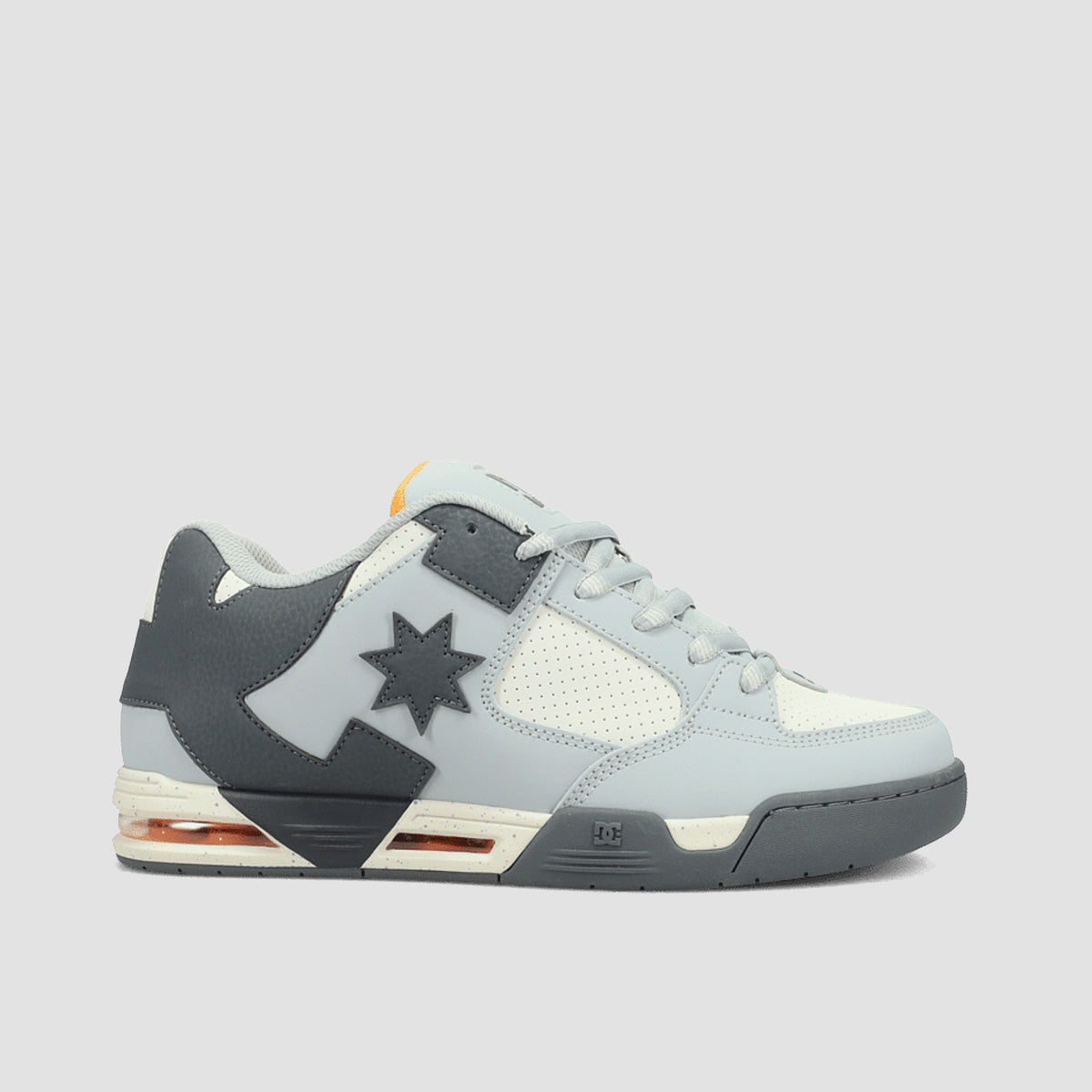 DC Command Shoes - Grey/Dark Grey/Orange