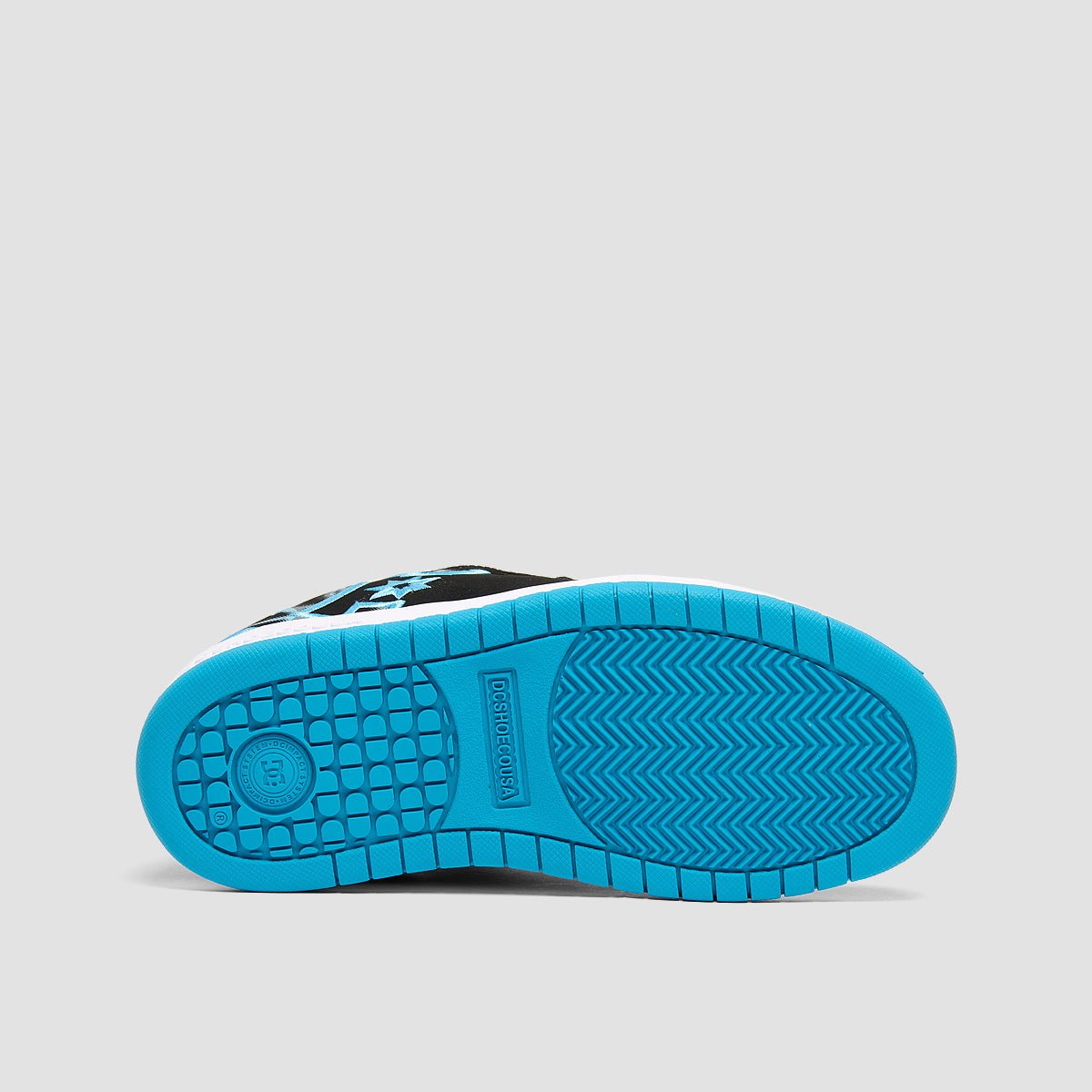 DC Court Graffik Shoes - Black/Glow - Kids
