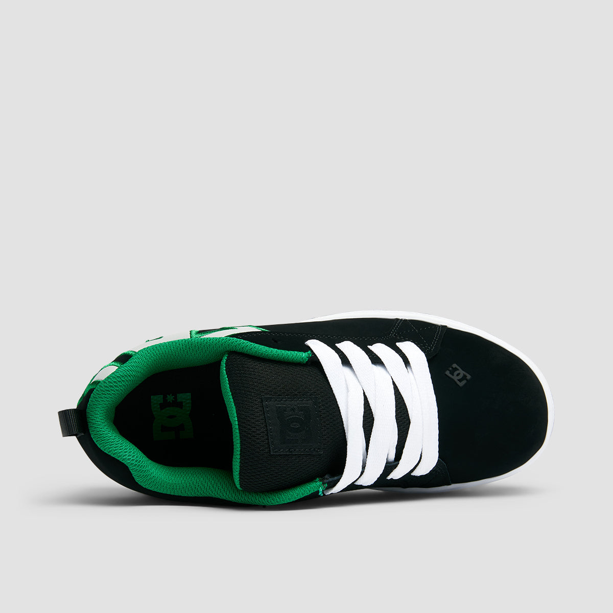 DC Court Graffik Shoes - Black/Kelly Green - Kids