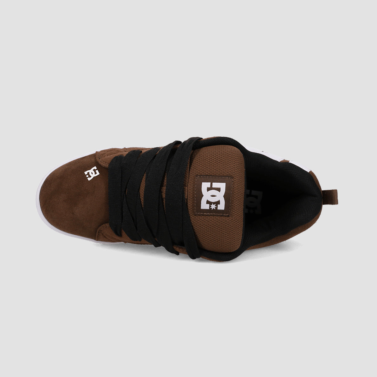 DC Court Graffik Shoes - Brown/White