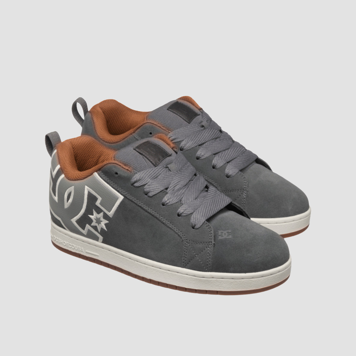 DC Court Graffik Shoes - Grey/Gum