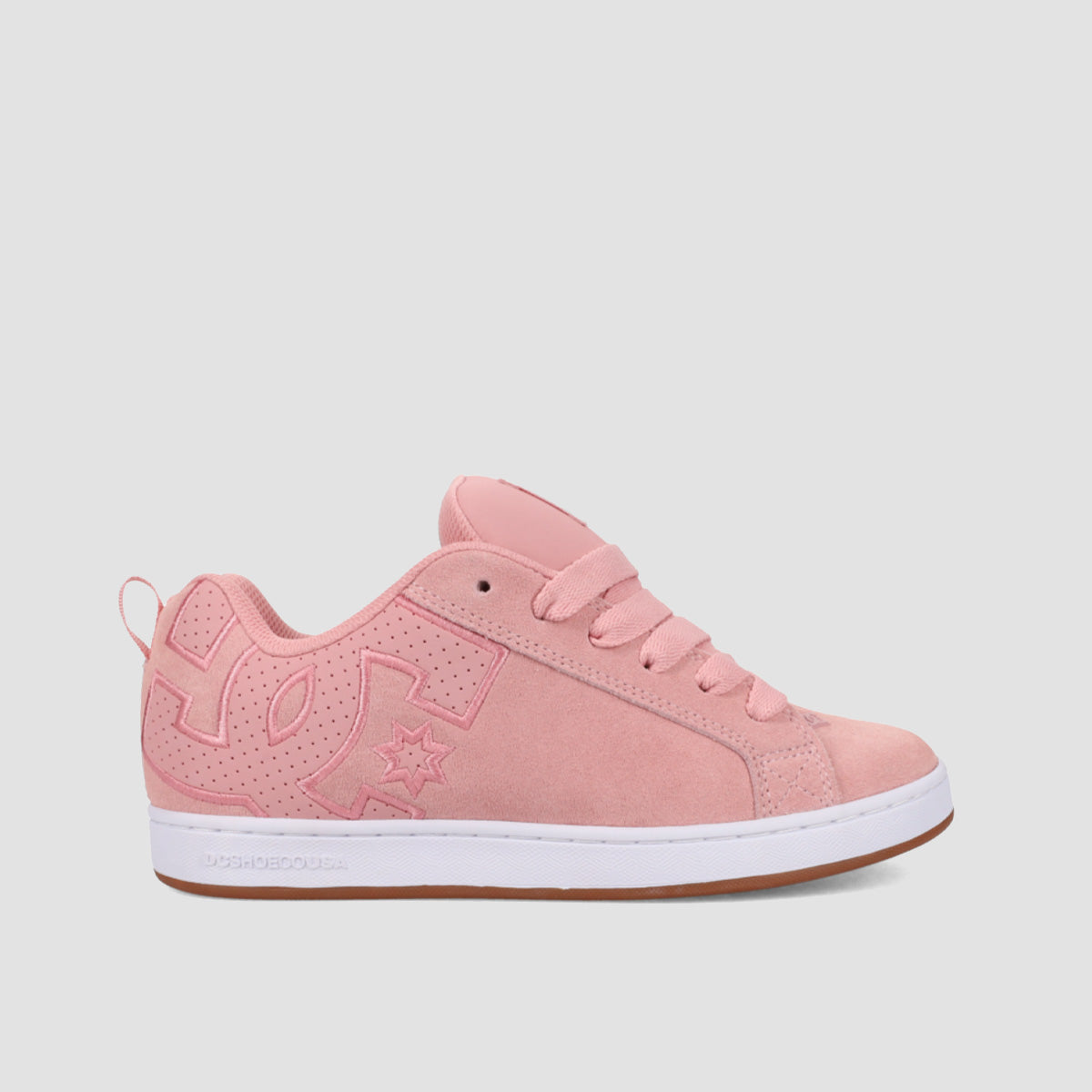 DC Court Graffik Shoes - Pink/White - Womens