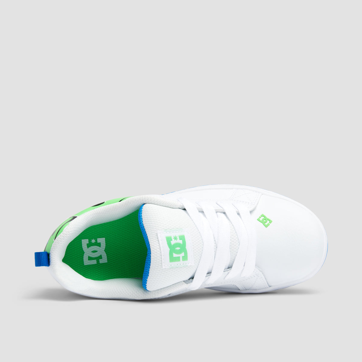 DC Court Graffik Shoes - White/Graffiti Print - Kids