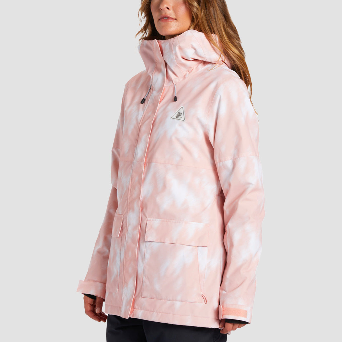 DC Cruiser 10K Snow Jacket Pink Tree Runs - Womens Pink Tree Runs - Womens