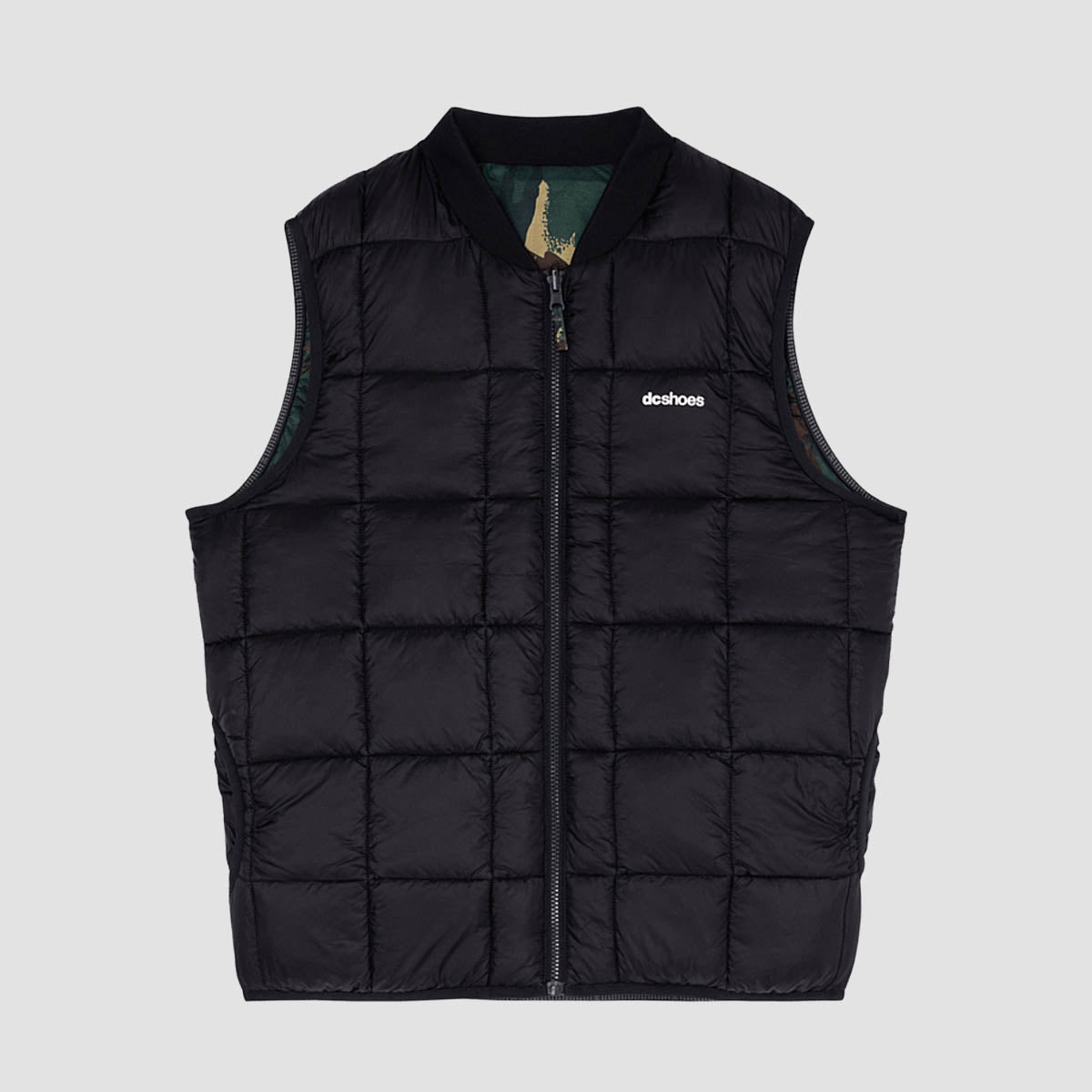 DC Dualform Reversible Vest Jacket Black