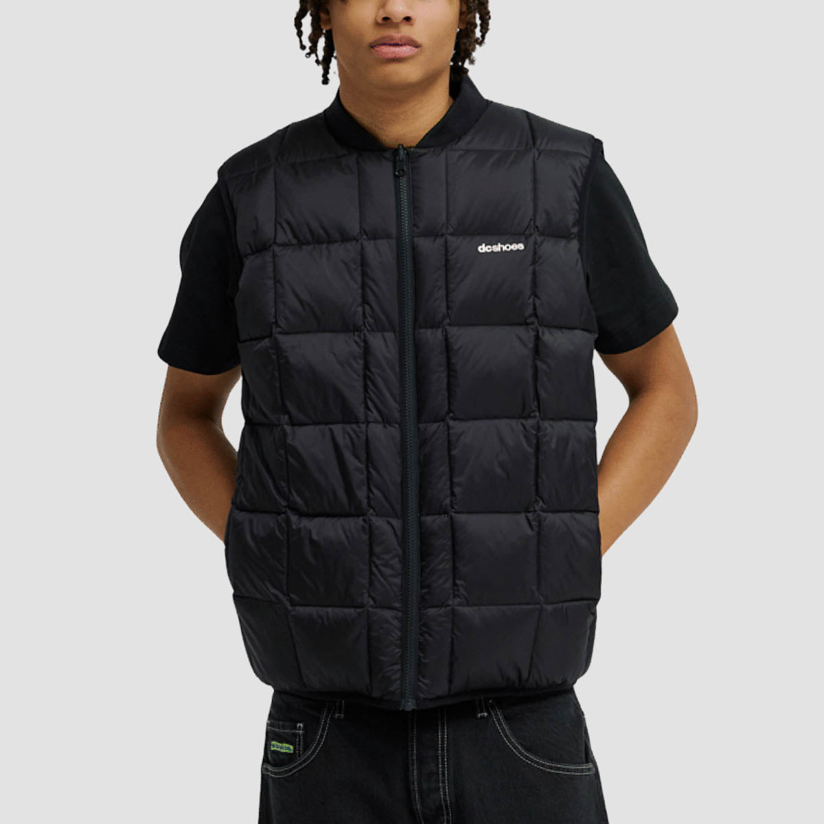 DC Dualform Reversible Vest Jacket Black